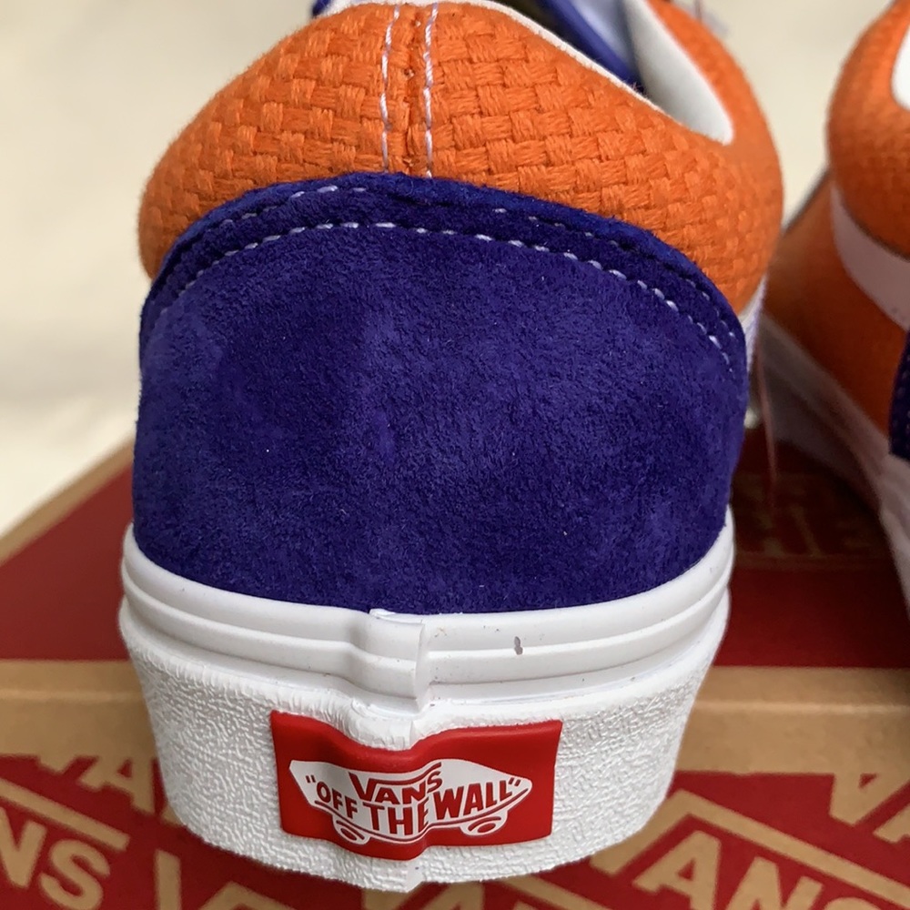 VANS OLD SKOOL P & C Royal Blue/Apricot Buff Men’s - Picture 11 of 14